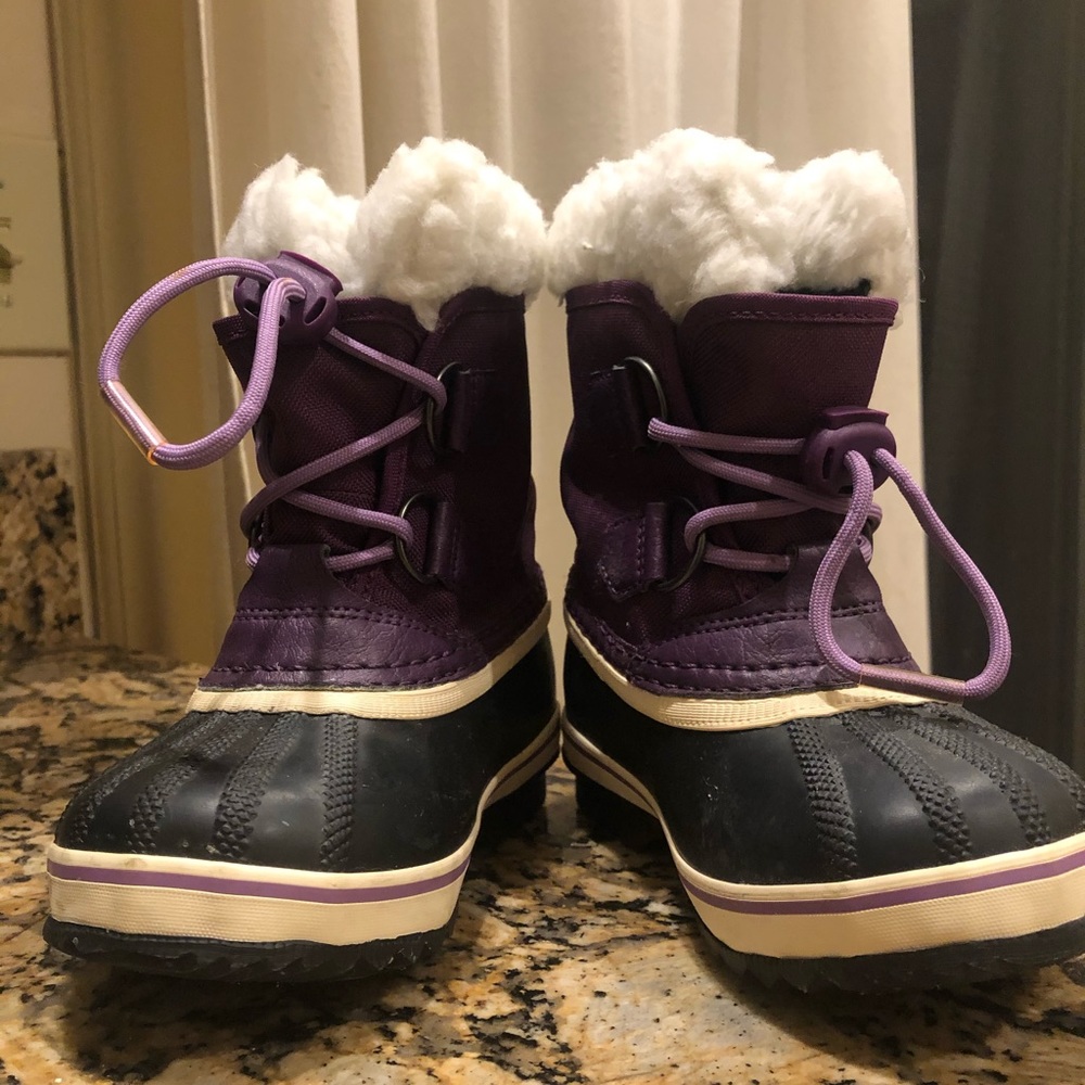 Sorel Girl’s Yoot Pac Nylon Size 9